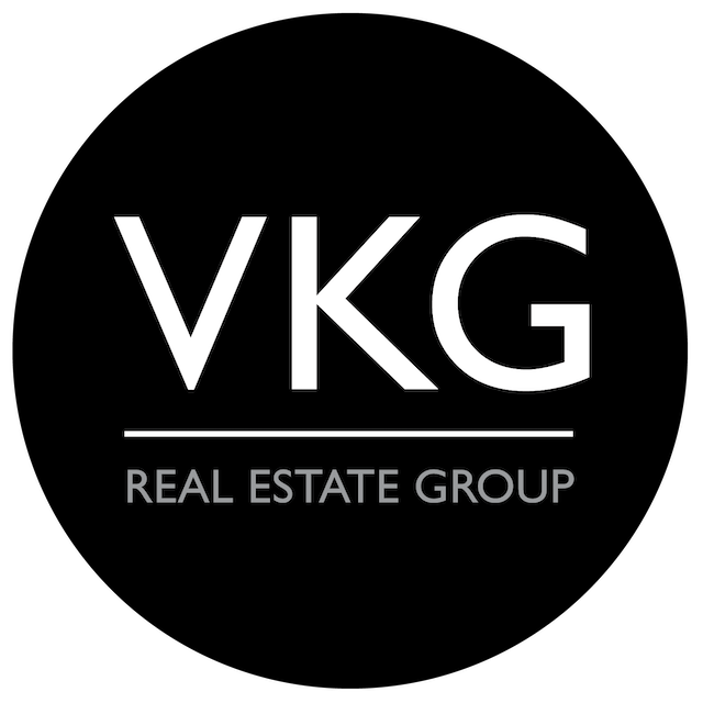 VKG black round logo